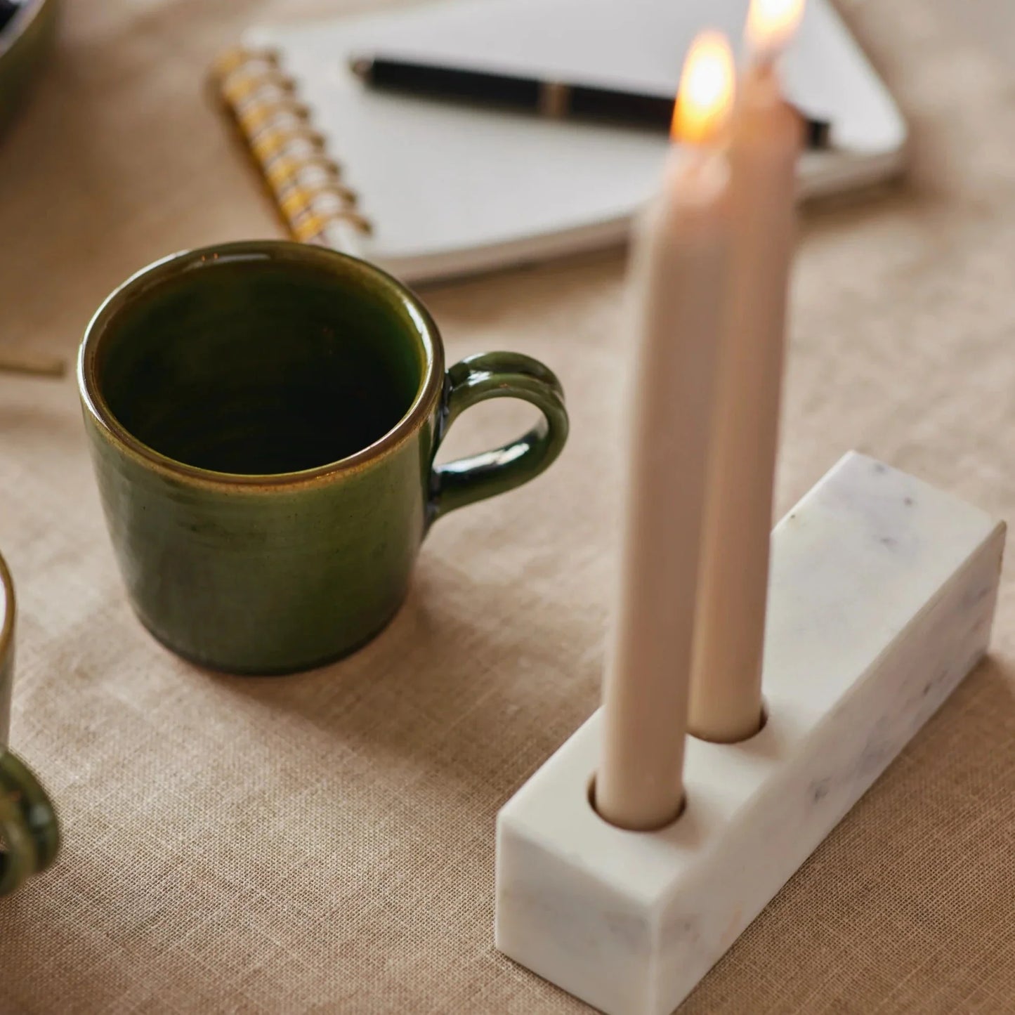 Marble Candle Holder