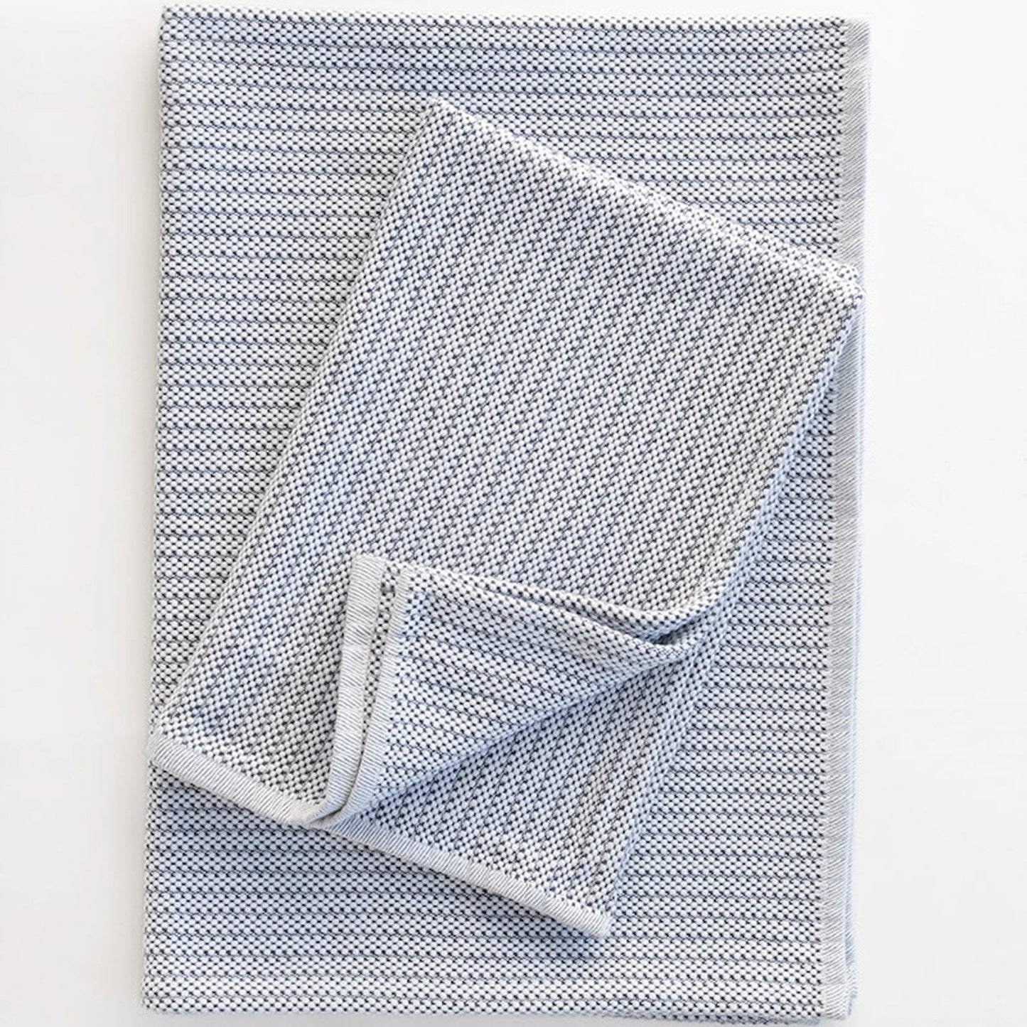 S/2 Cotton Rib Bath & Shower Mat - Bleach